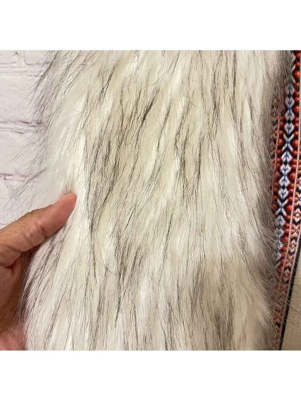 Nwot-Xhilaration Faux Fur Knit Vest